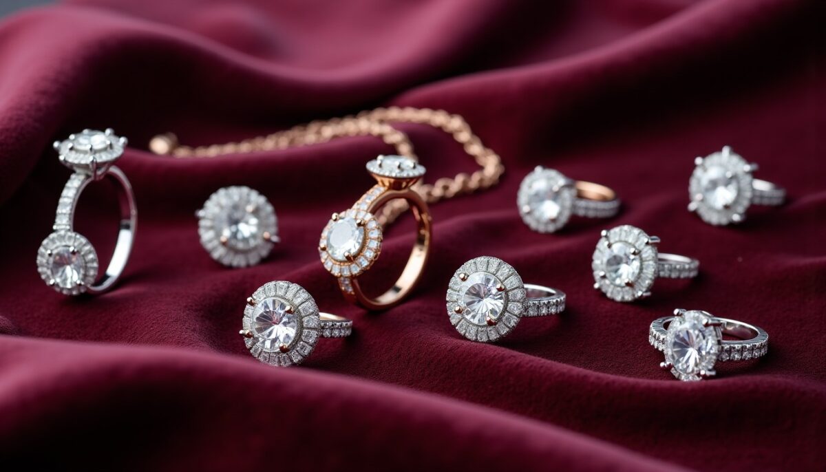 Explorez l'univers scintillant des bijoux Victoria et Jadeva : un mariage d'éclat et d'élégance éternelle