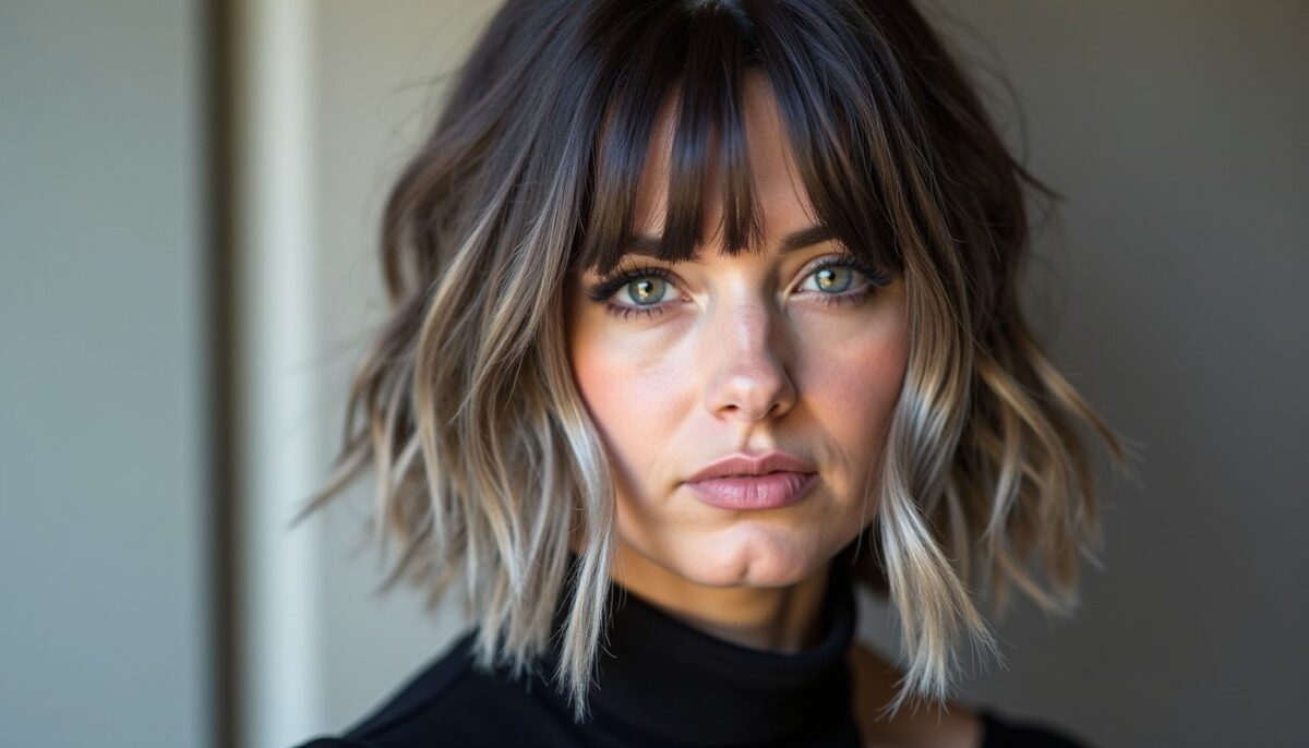 Balayage gris sur cheveux courts : la nouvelle tendance pour sublimer votre style moderne