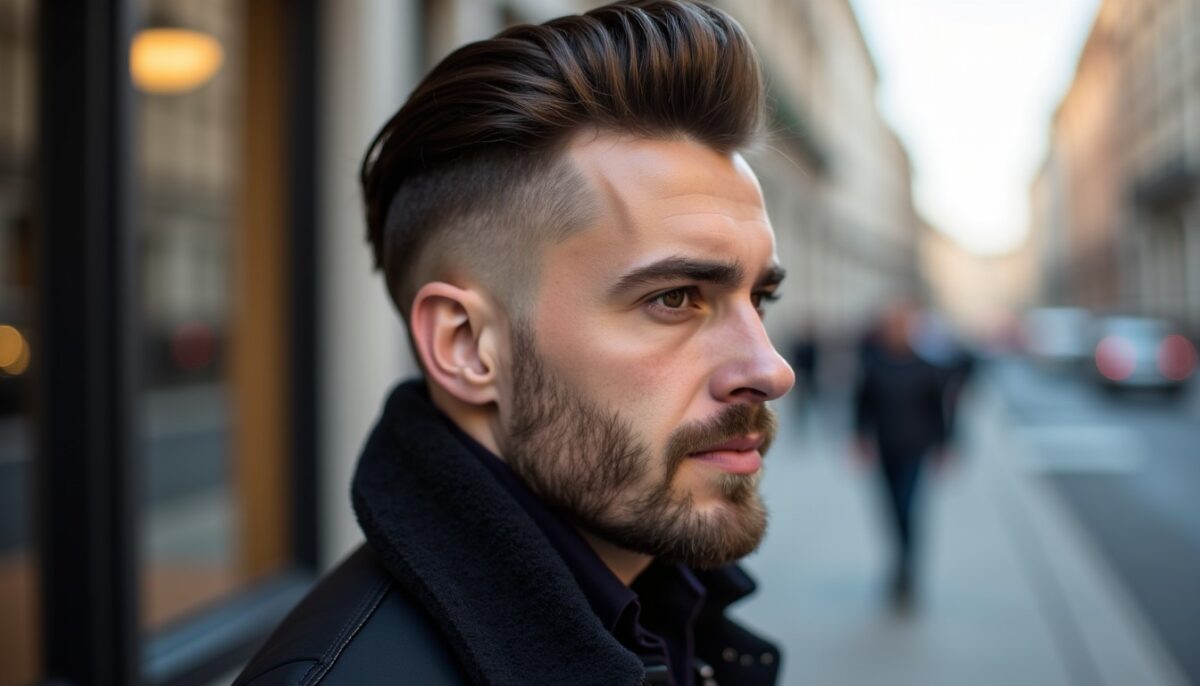 Coiffure taper pour homme : allier élégance et style urbain avec audace