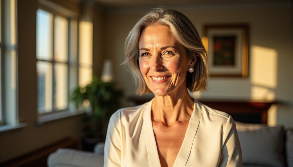 Coiffures pour visage ovale à 60 ans : les styles essentiels pour une allure moderne et élégante